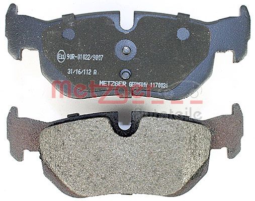 METZGER 1170031 Bremsbelagsatz, Scheibenbremse